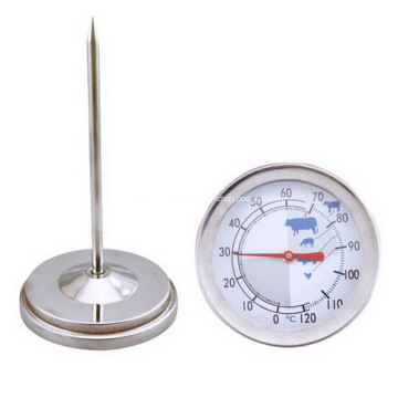 Runde Zifferblatt gedruckt Koch Thermometer